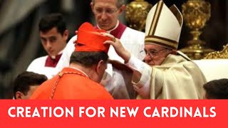 Papal Consistory for The 21 New Cardinals On 7 December 2024