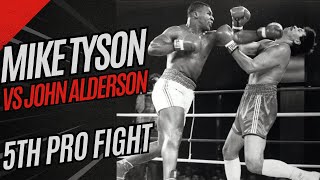 05. Mike Tyson vs John Alderson - 5th Pro Fight [July 11th 1985]