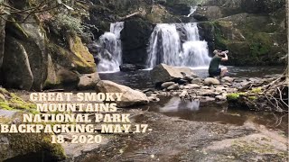 Great Smoky Mountains National Park backpacking: May 17-18, 2020