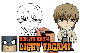 How to Draw Light Yagami | Death Note (Art Tutorial)