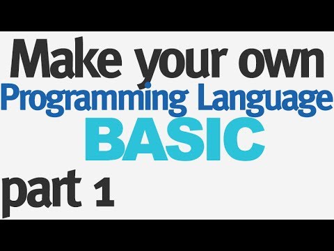 Make Your Own Programming Language - Part 1 - Lexer Make Your Own Programming Language - Part 1 - Lexer