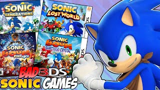 The 3DS Had No Good Sonic Games