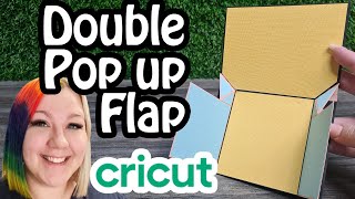 Make a Double Pop Up Flap Card element | Cricut Mini Album/Card Tutorial