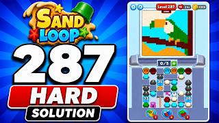 Sand Loop Level 287 HARD Solution | Full Walkthrough