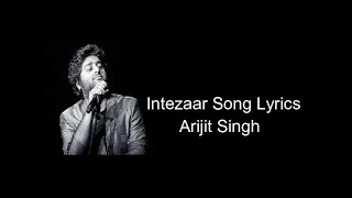 Arijit singh - Tera IntezaarHai | Mithun , Asees Kaur | Gurmeet & Sanaya | New hindi song 2022