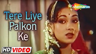 Tere Liye Palkon Ke Jhalar | RD Burman | Randhir Kapoor | Tina Munim | Lata M - HD Video