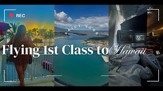 I FLEW FIRST CLASS TO HAWAII