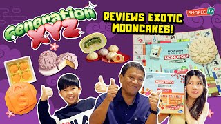 Boomer, Millennial \u0026 Gen Z REVIEW Exotic Mooncake Flavours | Generation XYZ | ShopeeTV