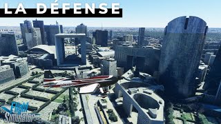 FS2020 - La Défense (Paris - France) : Thanks to rekintoro with add-on from Thalixte @ flightsim.to