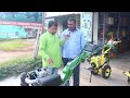 କାଦୁଅ ହଲ ପାଇଁ ସବୁଠୁ ଛୋଟ ଓ ଭଲ ଇଞ୍ଜିନ odisha mini power tiller review kirloskar power tiller