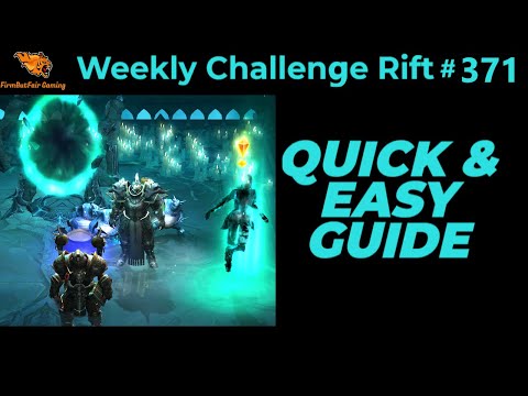 Diablo 3 NA Challenge Rift No. 371 – Quick and Easy Guide