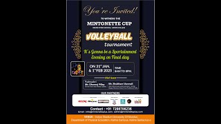 MINTONETTE CUP 2025 | Grand inter - school / jr. College Volleyball Tournament Ground 3