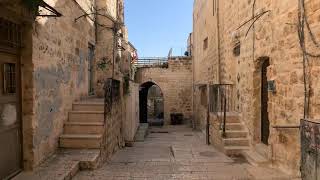 Old Jerusalem Houses and Streets