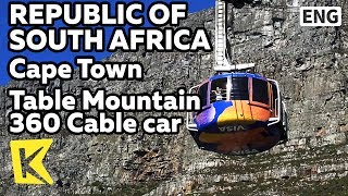 【K】South Africa Travel-Cape Town[남아공 여행-케이프타운]360도 케이블카 테이블마운틴/360/Cable car/Table Mountain