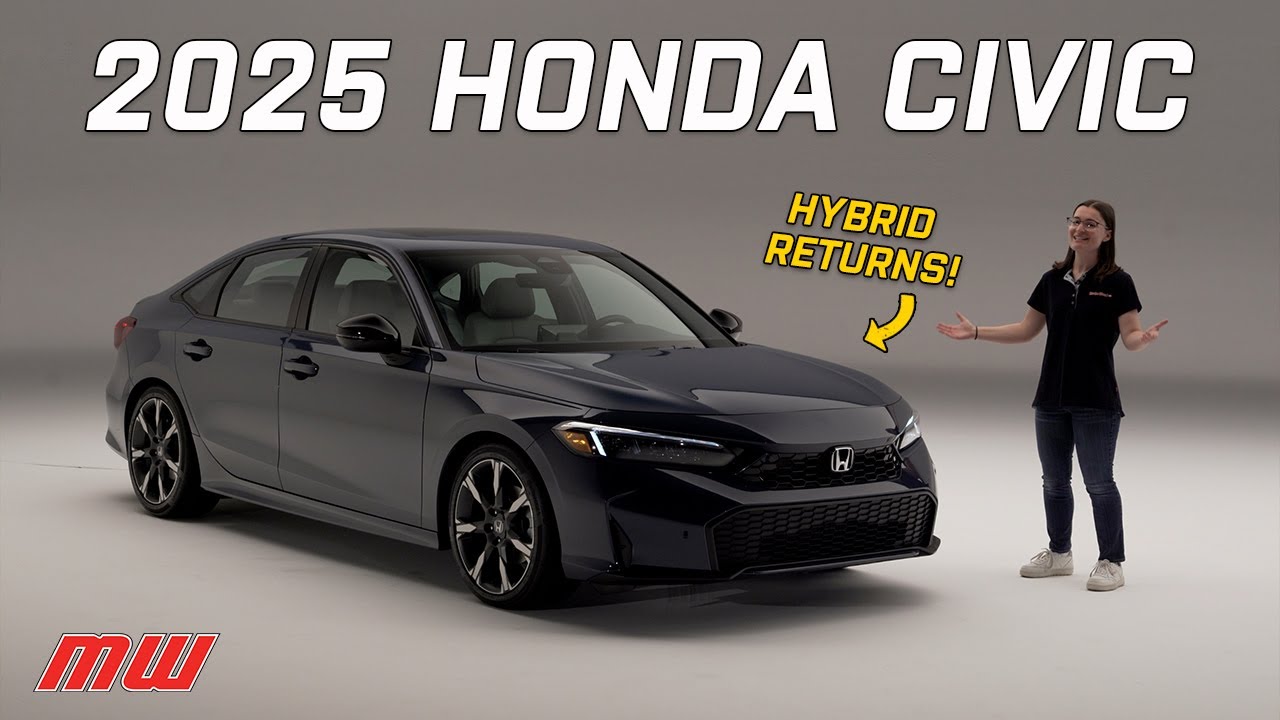 First Look 2025 Honda Civic Hybrid By Motorweek Video Hadnews