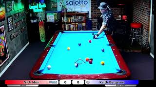 Lowered Morals PoolCast Ep. 507 Nick Muir Vs Keith Bergeron 10 Ball Race to 10