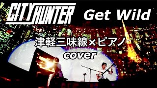 Get wild(Live) 津軽三味線×ピアノ 夜景をバックにシティーハンターしてみた。【TMNetwork】