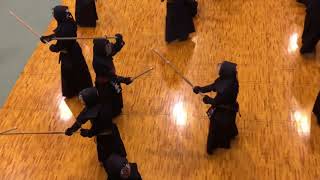 Nito Ryu Kendo Keiko with Fujii Sensei