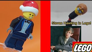 Tutorial building Stephen Hawking in lego (My own creation)