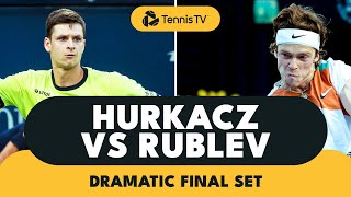 DRAMATIC Final Set! Andrey Rublev vs Hubert Hurkacz | Dubai 2022 Highlights