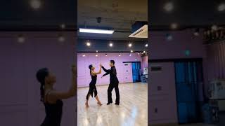 김용쌤과 김문정쌤의 아름다운 룸바 Beautiful Rumba of Korean Latin Dance Champion Couple #Shorts