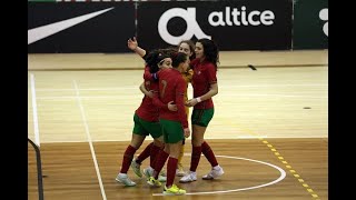 SNA Futsal Fem.: Portugal 5-2 Rússia