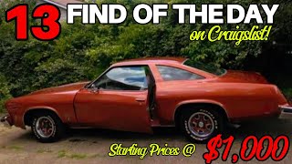 Top 13 Craigslist Finds of the Day – Don’t Miss Out!