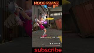 NOOB PRANK 🥺😨#shorts #freefire #viral #noobprank @TotalGaming093