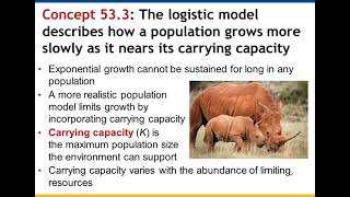 Chapter 53: Population Ecology