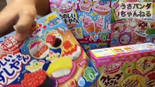 【知育菓子】秘密の箱開けたら、大量のおかしが！！クラシエ　kracie ポッピンクッキン 作って食べようシリーズ！