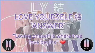 BTS (방탄소년단) | LOVE YOURSELF 結 ‘ANSWER’ | Mixed Videos From  S.E.L.F Version