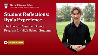 Student Reflections: Ilya's Experience