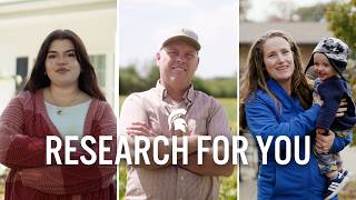 Michigan State University: Research for You