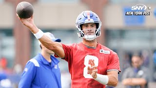 Daniel Jones update from Giants camp | New York Post Sports