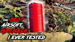 Begadi Frag Grenade Review: The BEST Airsoft Gas Grenade EVER ... with questionable Accessories