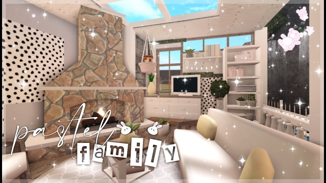 Bloxburg Pastel Family House Youtube Bloxburg Pastel Family House Youtube