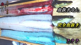 うなぎの心臓にカテーテルを入れて完全血抜き・味付けする動画