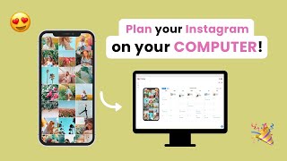 Plan your Instagram Feed on DESKTOP! 🎉 Preview App DESKTOP is here!