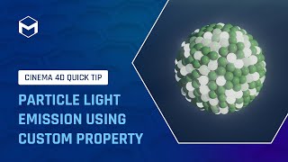 #C4DQuickTip 171: Particle Light Emission using Custom Property in Cinema 4D