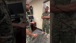 Never get a haircut on base 😭 #marines #comedy #military