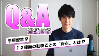 【Q\u0026A/質疑応答】悪用厳禁？12種類の動物ごとの〝弱点〟とは！？個性心理学（動物占い）コメントいただいたご質問にお応えします！