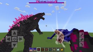 EVERY Godzilla vs NEW Shin Sonic Tapes ADDON UPDATE in Minecraft PE