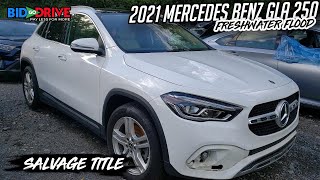 2021 Mercedes-Benz GLA 250 - Salvage  ( Walk Around Video ) | BidGoDrive