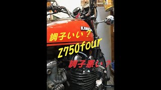 Z750D1　つかの間の晴れに