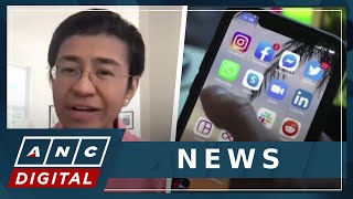 Maria Ressa: Profit-driven distribution not content mainly influencing news sources of people | ANC