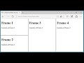 HTML Frames - How To Use Frames in Html