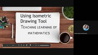 For Teachers | ICT in Mathematics| Using isometric drawing tool for online teaching learning