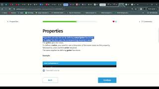 102 Properties | Python Developer | Sololearn