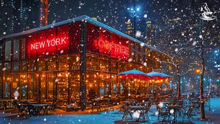 New York Luxury Cafe❄️Light Coffee jazz Background Music | Soul Jazz Music #1