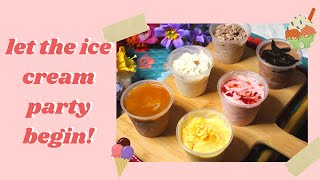 Six Flavors Of Homemade Ice Cream | #Homemade Ice Cream | Chocolate Ice Cream | The Visionary Family